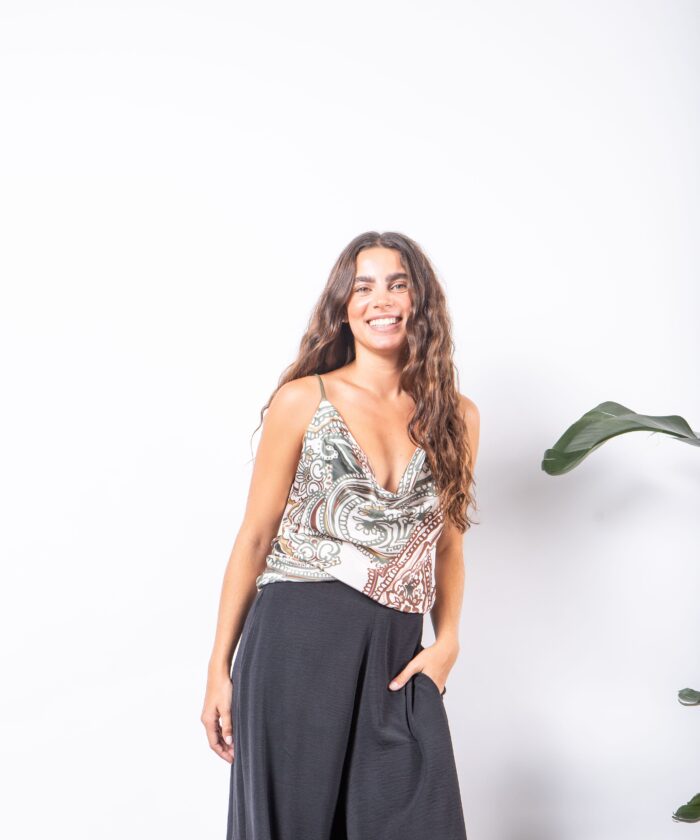 Musculosa Bretel Fino Bulgara