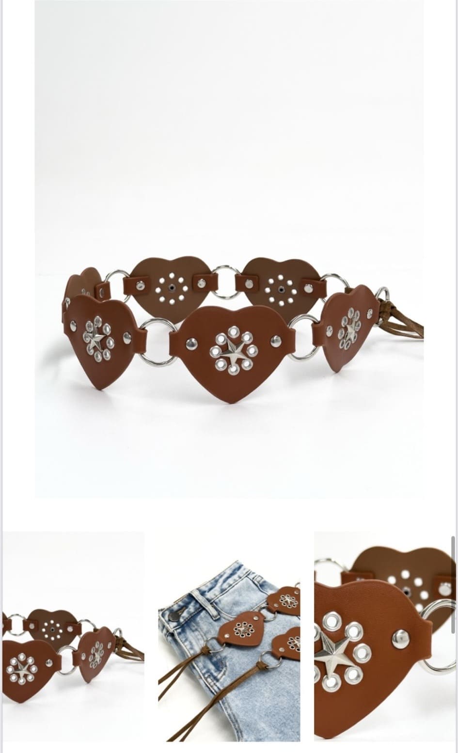 Cinto Boho Corazones - Imagen 5