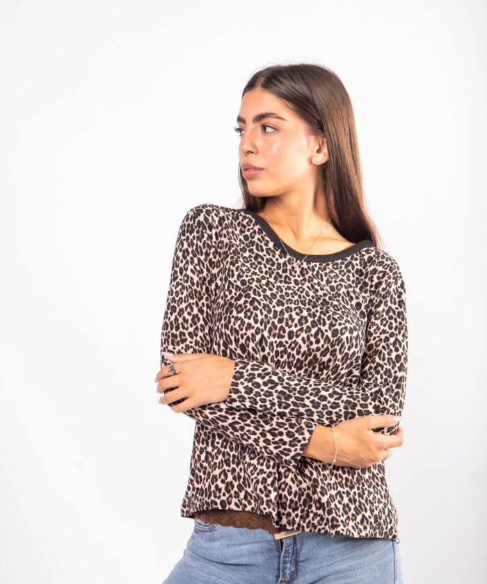 Buzo Terruño - Animal Print/Beige, S/M