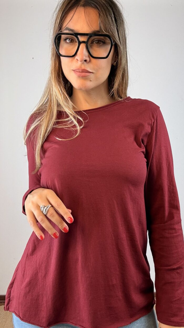Remera Algodón Lisa - Flavia Donatti