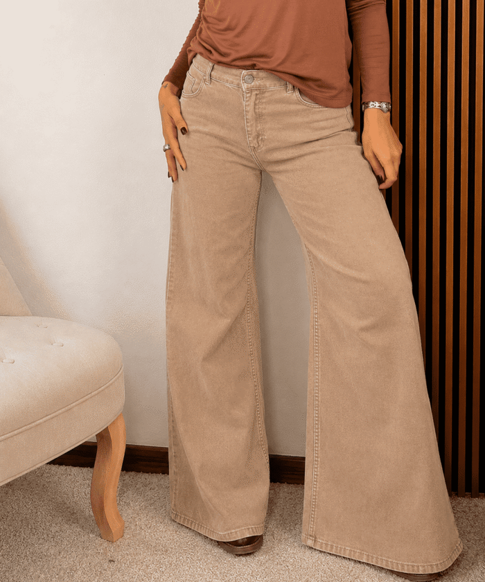 Jean Wide Leg Aigua