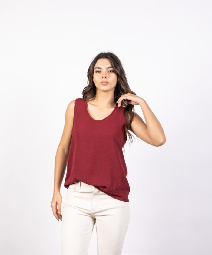 Blusa Aurora - Bordó, S/M
